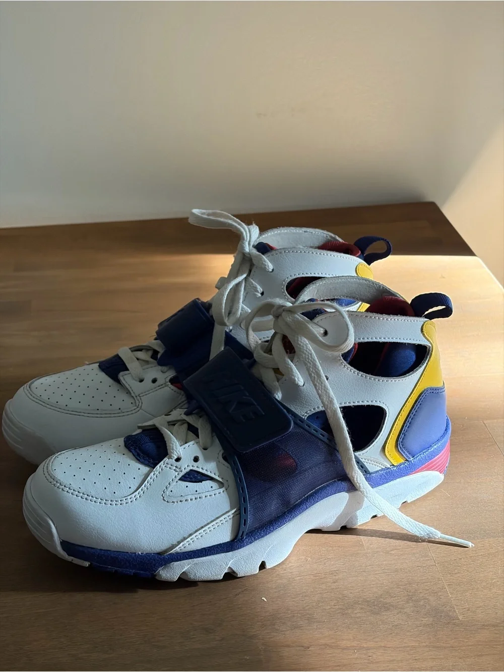 Nike Air Trainer Huarache Retro OG Regency Purple Amarillo White - Size 8